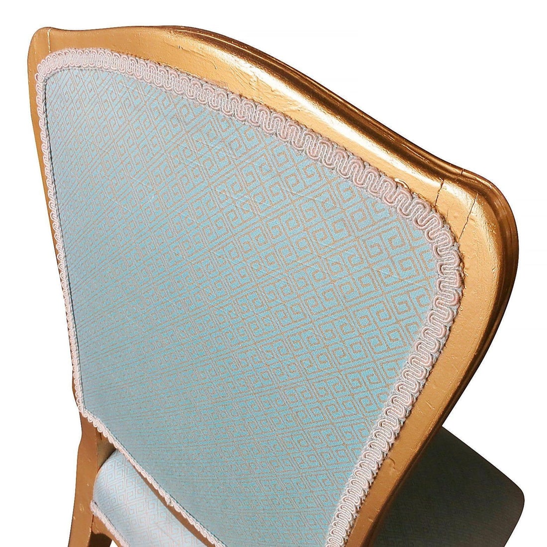 1950 Louis XVI-Style Hollywood Regency Gold Giltwood Dining Chairs, Set of 24 - 6