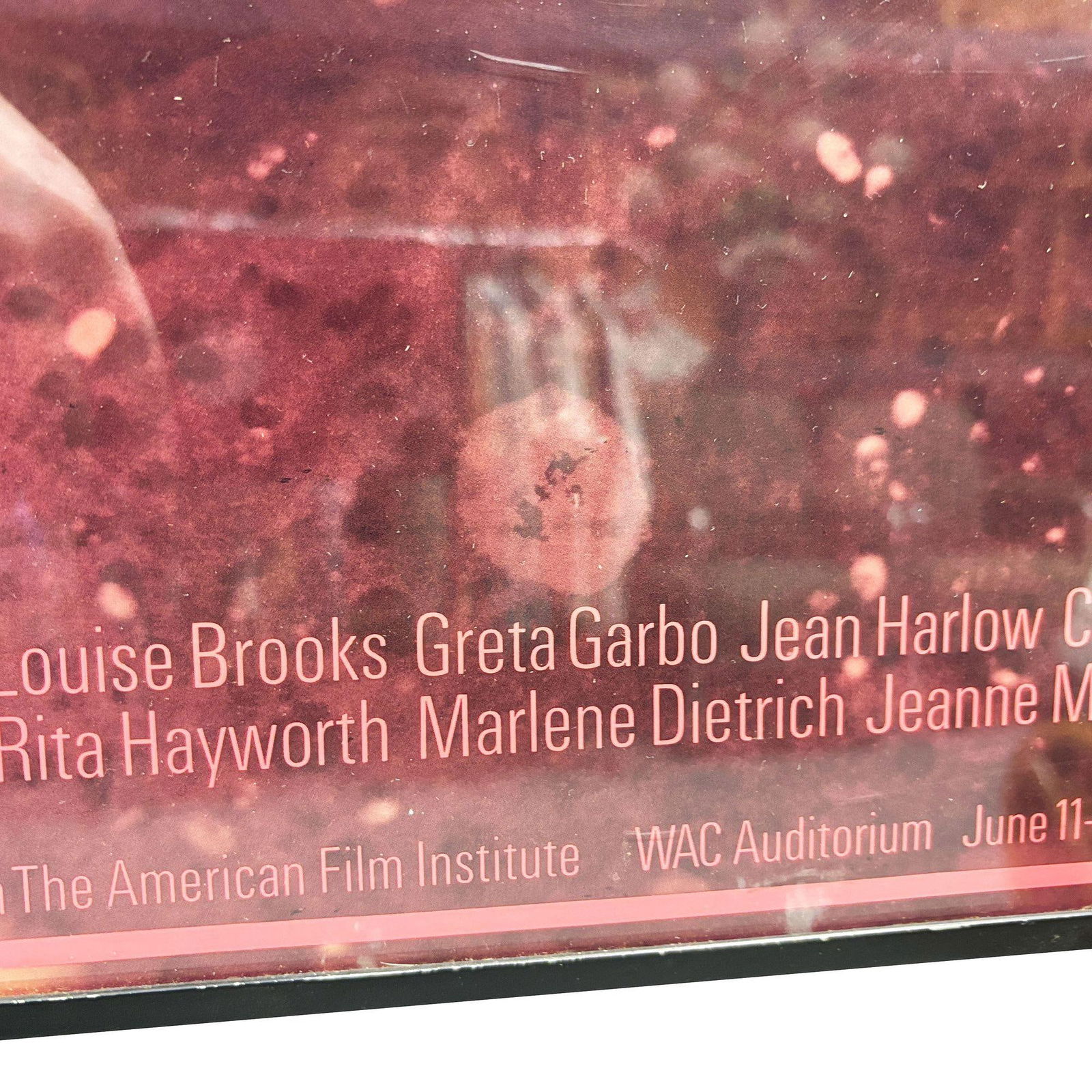 1974 FEMMES FATALES Film Series Lithograph Poster, Framed - 4