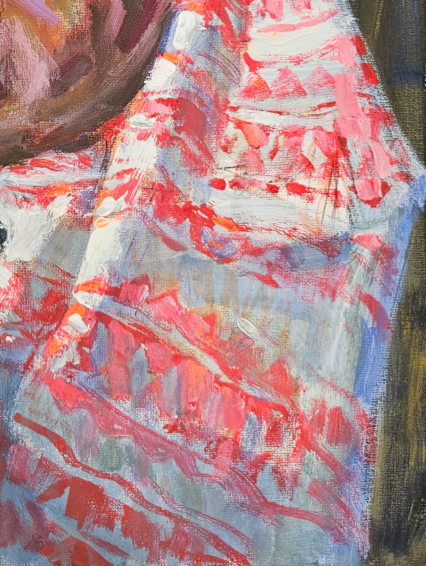 Acrylic still life bread Vyacheslav Petrovich Babac - 7