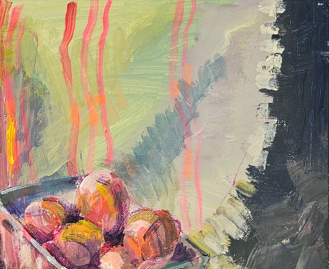 Acrylic still life market Vyacheslav Petrovich Babac - 4