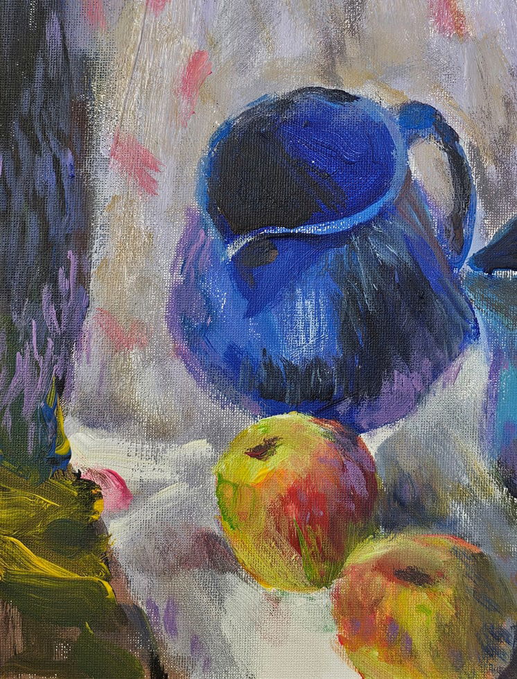 Acrylic still life vases Vyacheslav Petrovich Babac - 5