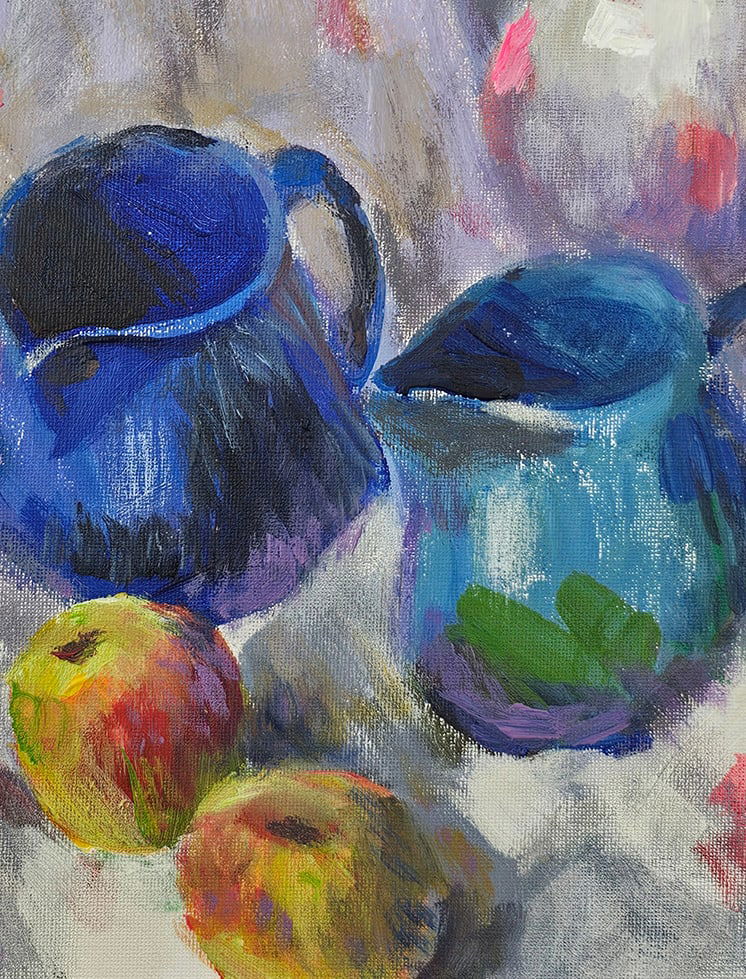 Acrylic still life vases Vyacheslav Petrovich Babac - 6