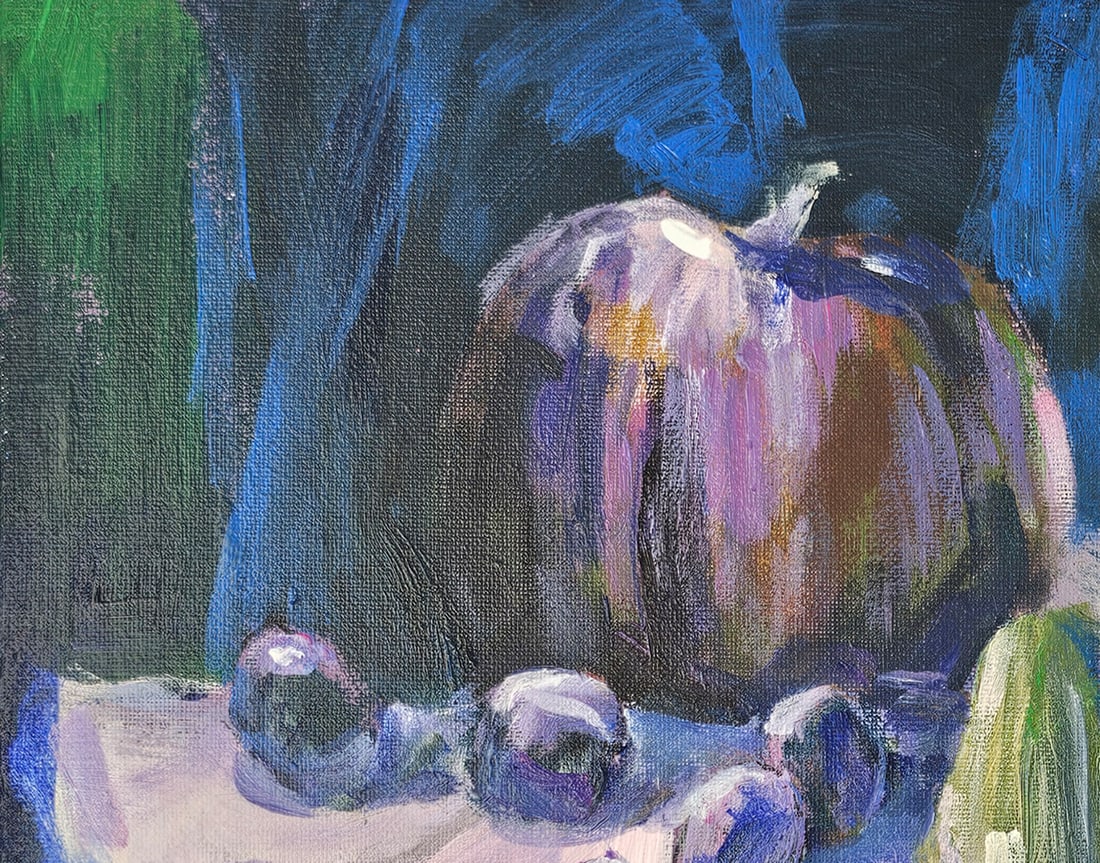 Acrylic still life vegetables Vyacheslav Petrovich Babac - 2