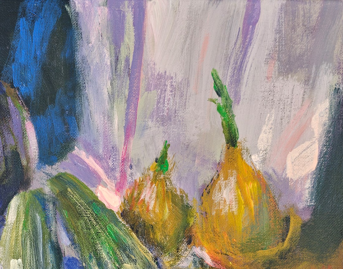 Acrylic still life vegetables Vyacheslav Petrovich Babac - 4