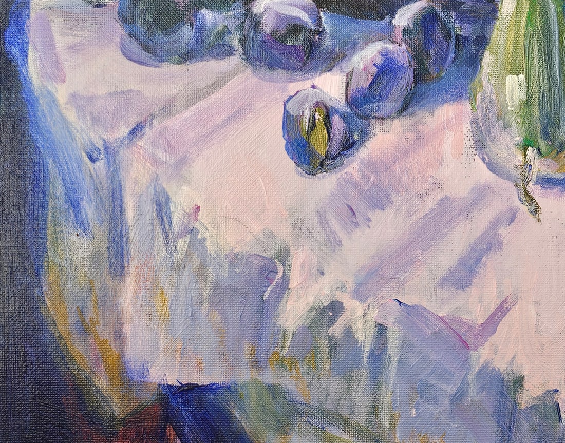 Acrylic still life vegetables Vyacheslav Petrovich Babac - 5