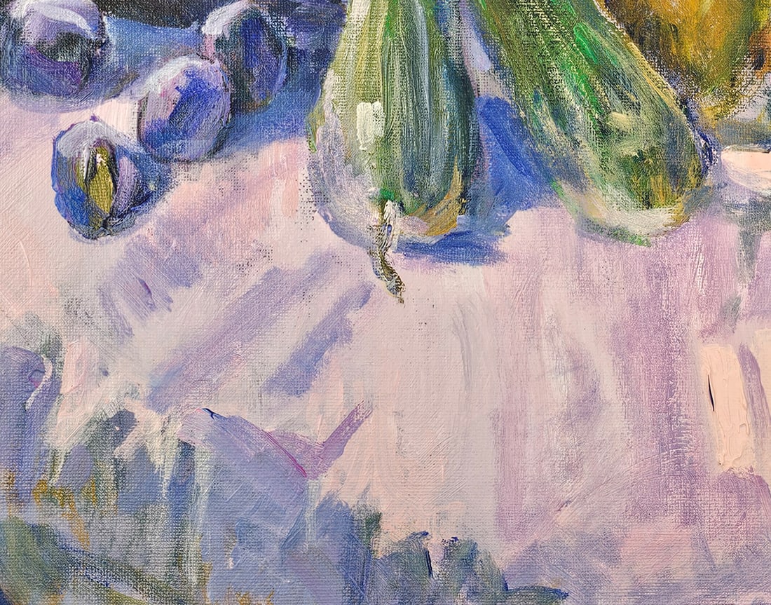 Acrylic still life vegetables Vyacheslav Petrovich Babac - 6