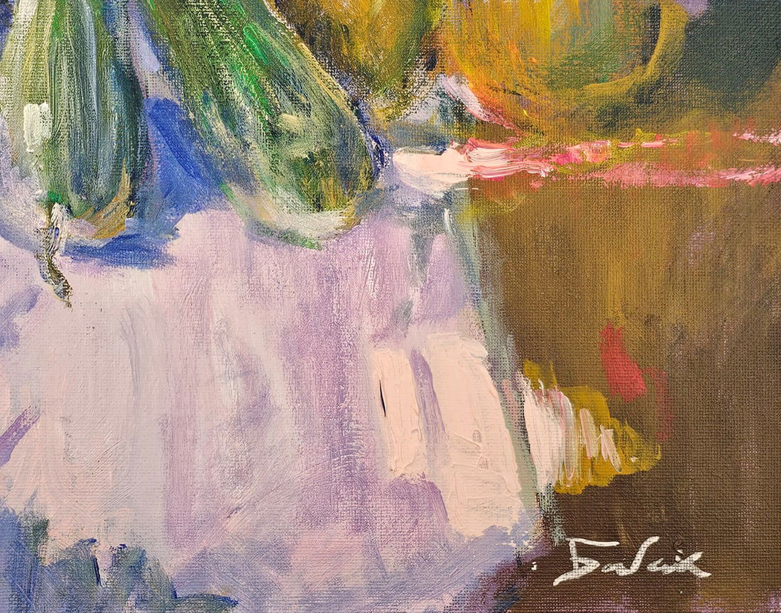 Acrylic still life vegetables Vyacheslav Petrovich Babac - 7