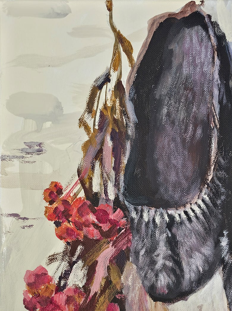 Acrylic still life shoes Vyacheslav Petrovich Babac - 2