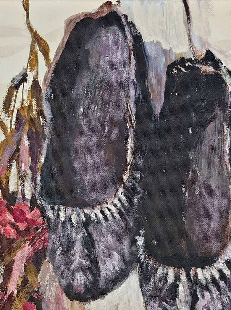 Acrylic still life shoes Vyacheslav Petrovich Babac - 3