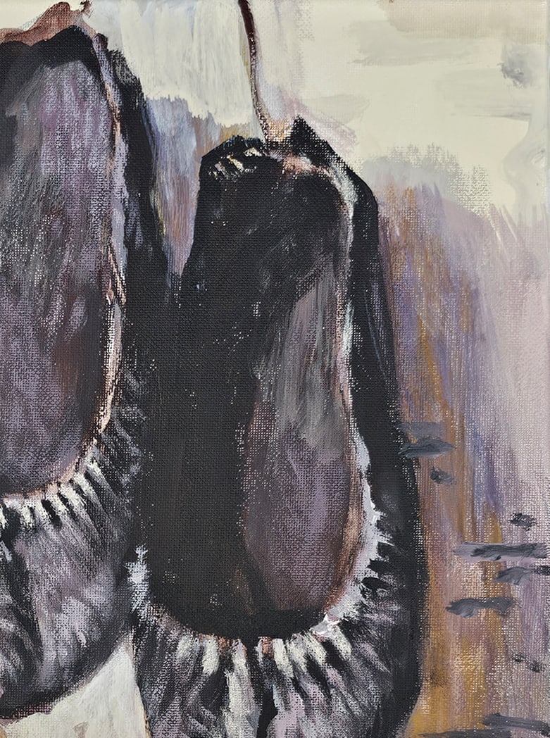 Acrylic still life shoes Vyacheslav Petrovich Babac - 4