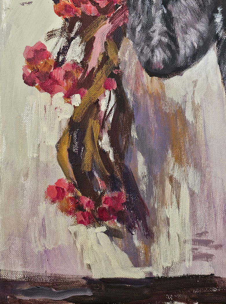 Acrylic still life shoes Vyacheslav Petrovich Babac - 5