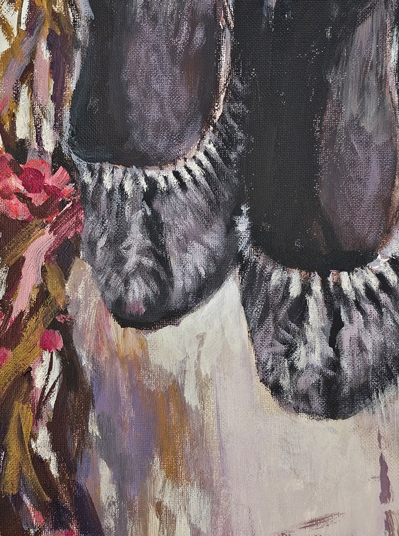 Acrylic still life shoes Vyacheslav Petrovich Babac - 8