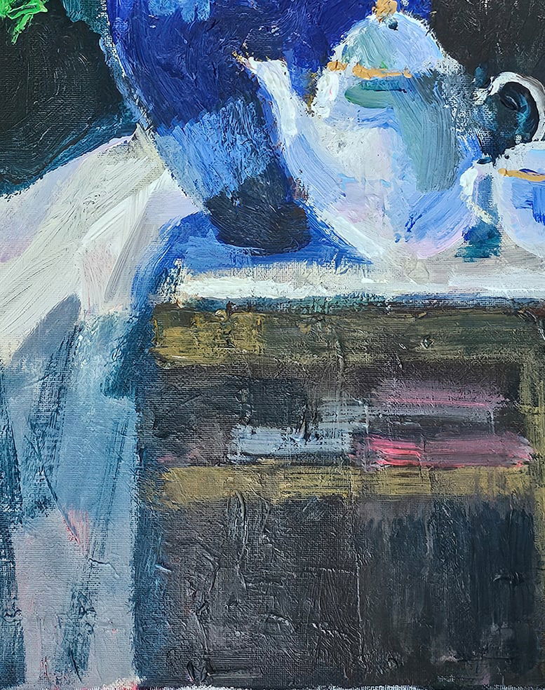 Acrylic still life mirror Vyacheslav Petrovich Babac - 6