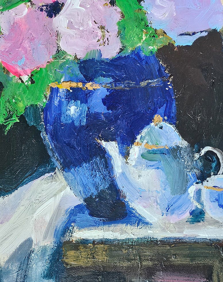 Acrylic still life mirror Vyacheslav Petrovich Babac - 8