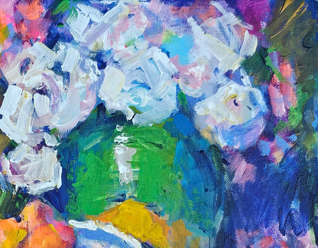 Acrylic still life fruits Vyacheslav Petrovich Babac - 4