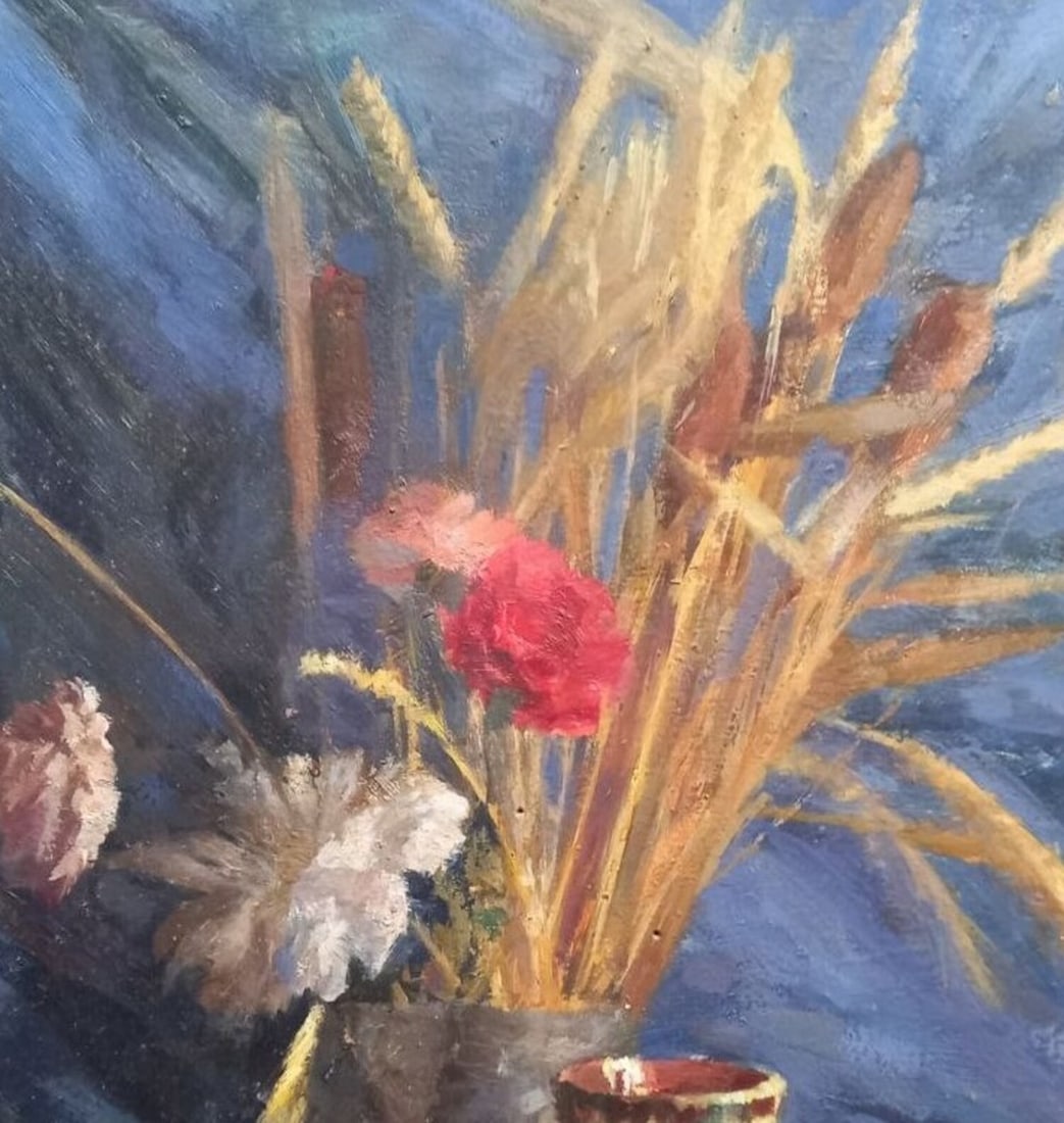 Oil painting Spikelets Alex Ditriev - 2