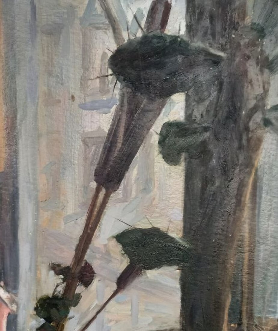 Oil painting On the window Alex Ditriev - 2