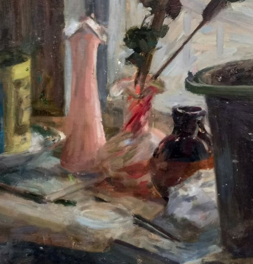 Oil painting On the window Alex Ditriev - 4