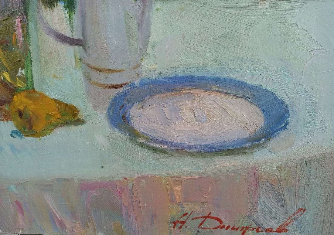 Oil painting Evening Alex Ditriev - 7