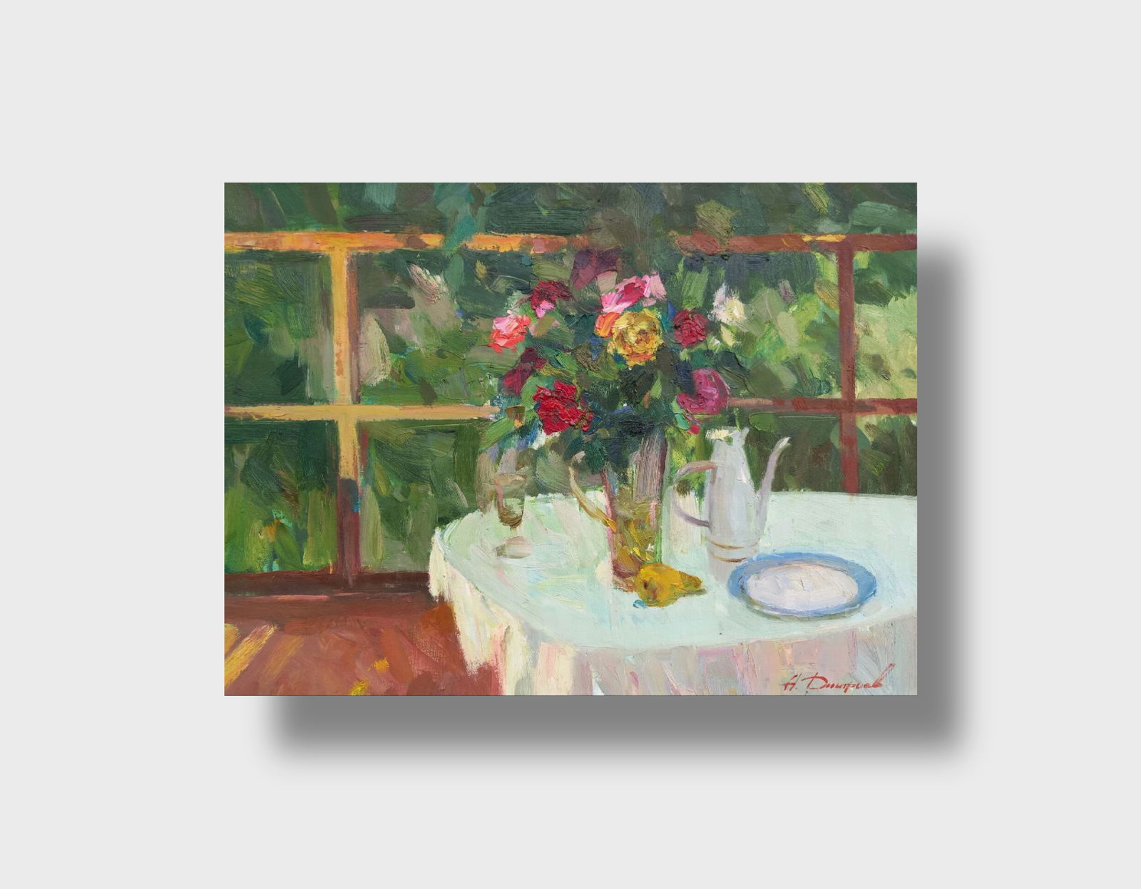 Oil painting Evening Alex Ditriev - 8