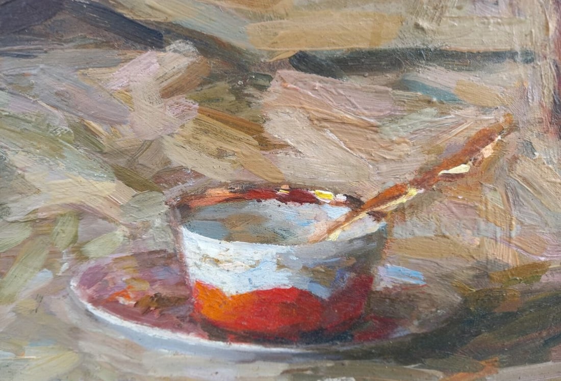 Oil painting Tulips Alex Ditriev - 3