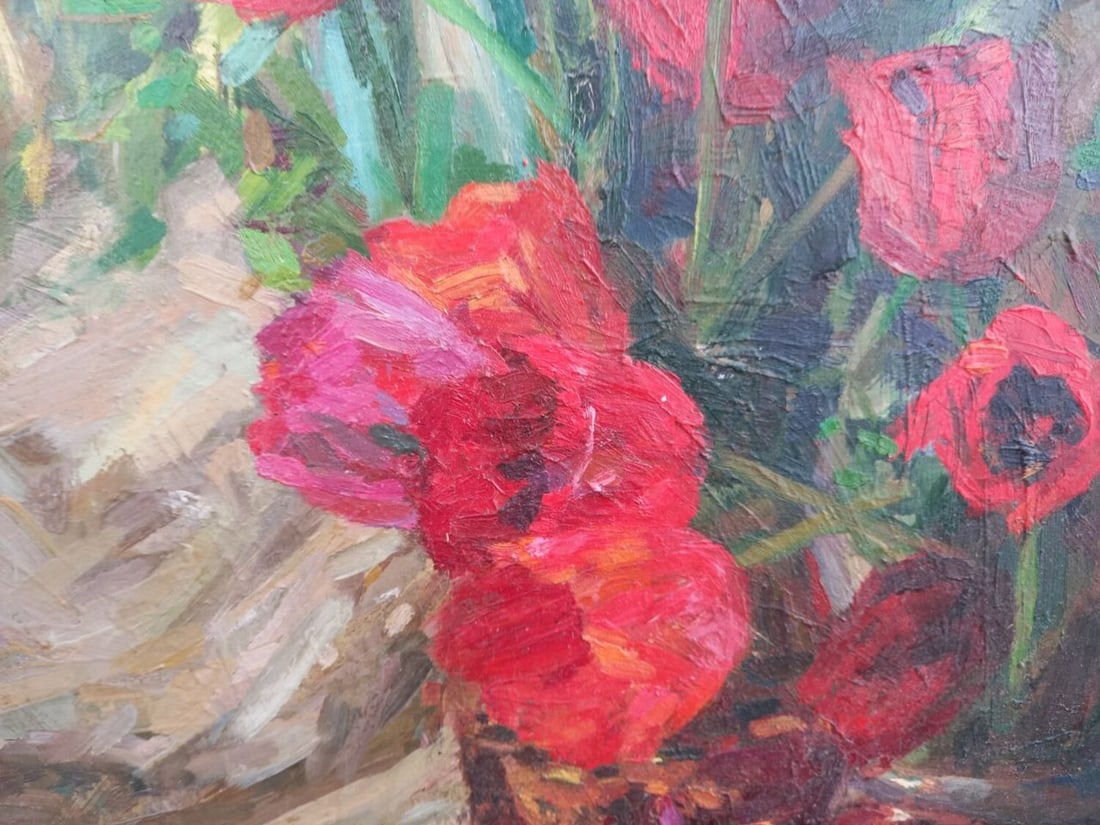 Oil painting Tulips Alex Ditriev - 6