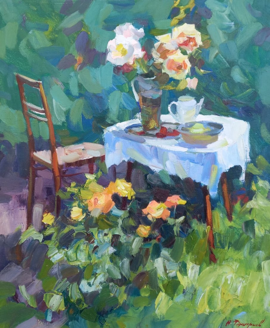 Oil painting Cozy corner Alex Ditriev (1 of 11)