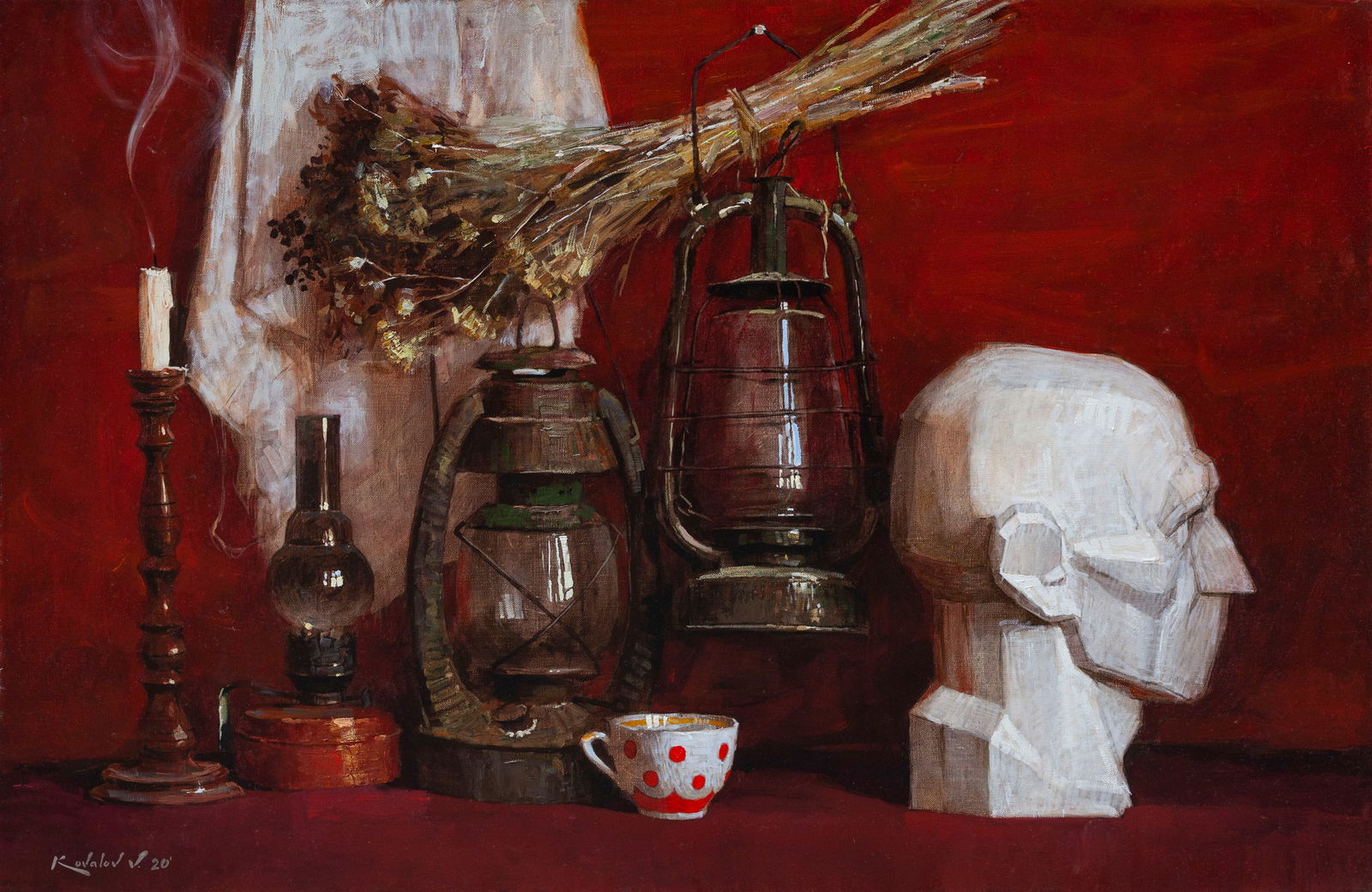 Oil painting November Ukrainian Artist: Title: Oil painting November Ukrainian Artist Description: 41KV Painter: Kovaliov V. Size: 65x100 cm/25.6x39.4 inches Components: oil, canvas Original painting from our collection ERA: 2020 Short info