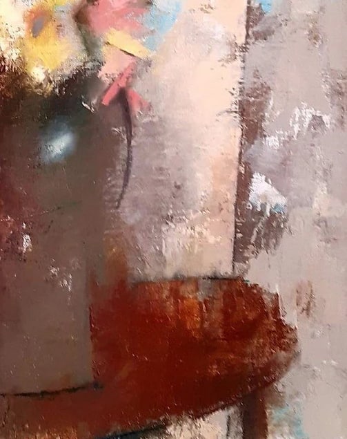 Abstract Oil painting Bouquet Oksana Kyrylenko - 8