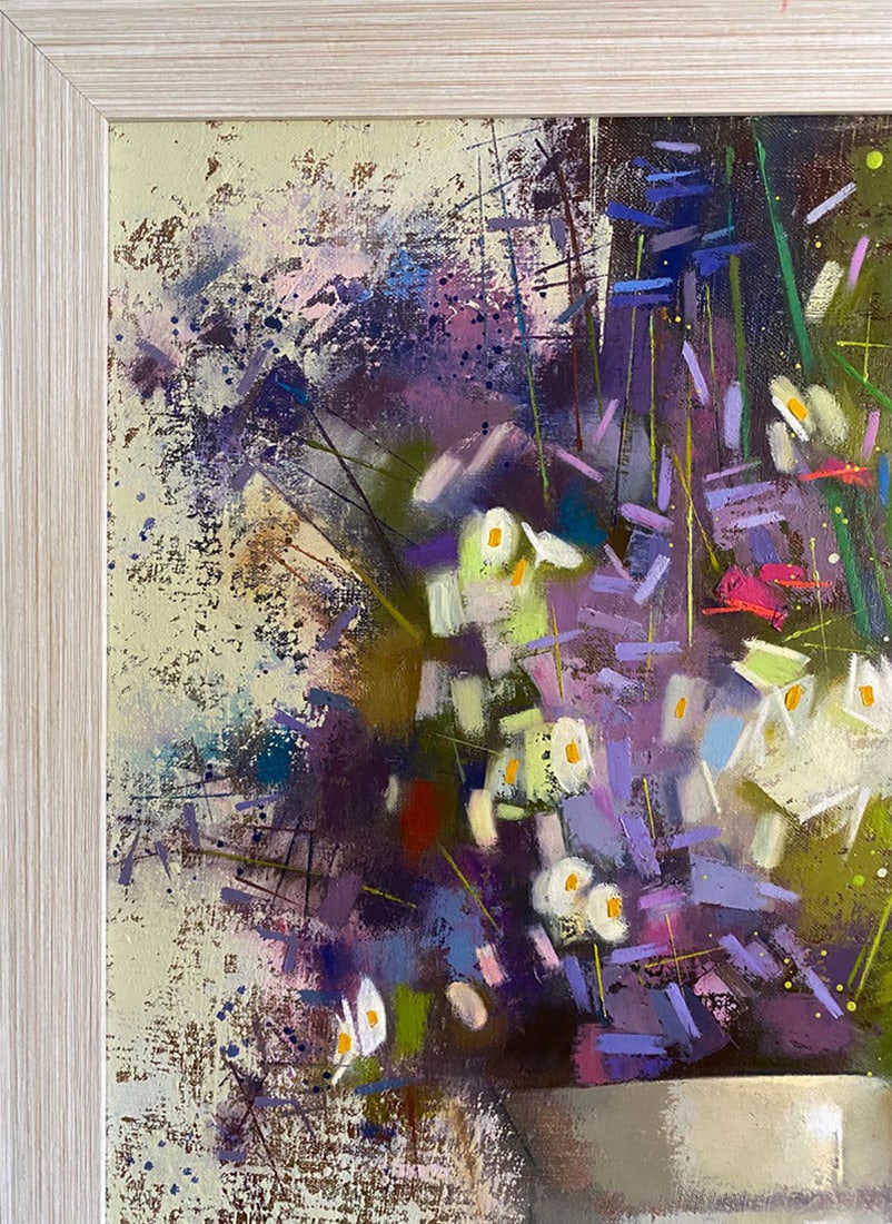 Abstract Oil painting Summer romance Oksana Kyrylenko - 6