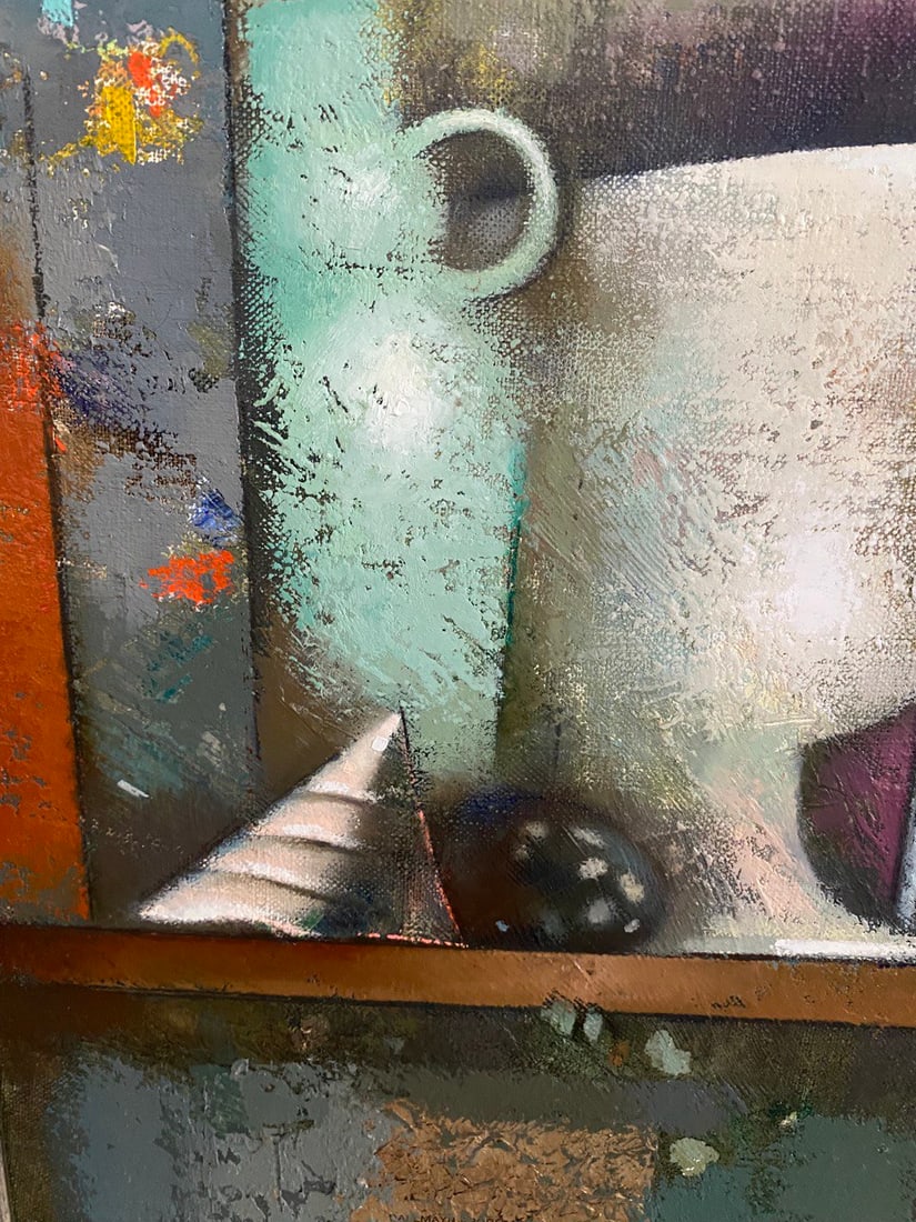 Abstract Oil painting Viennese trinkets Oksana Kyrylenko - 10