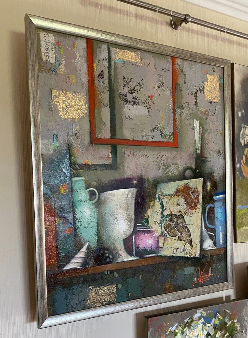 Abstract Oil painting Viennese trinkets Oksana Kyrylenko - 9