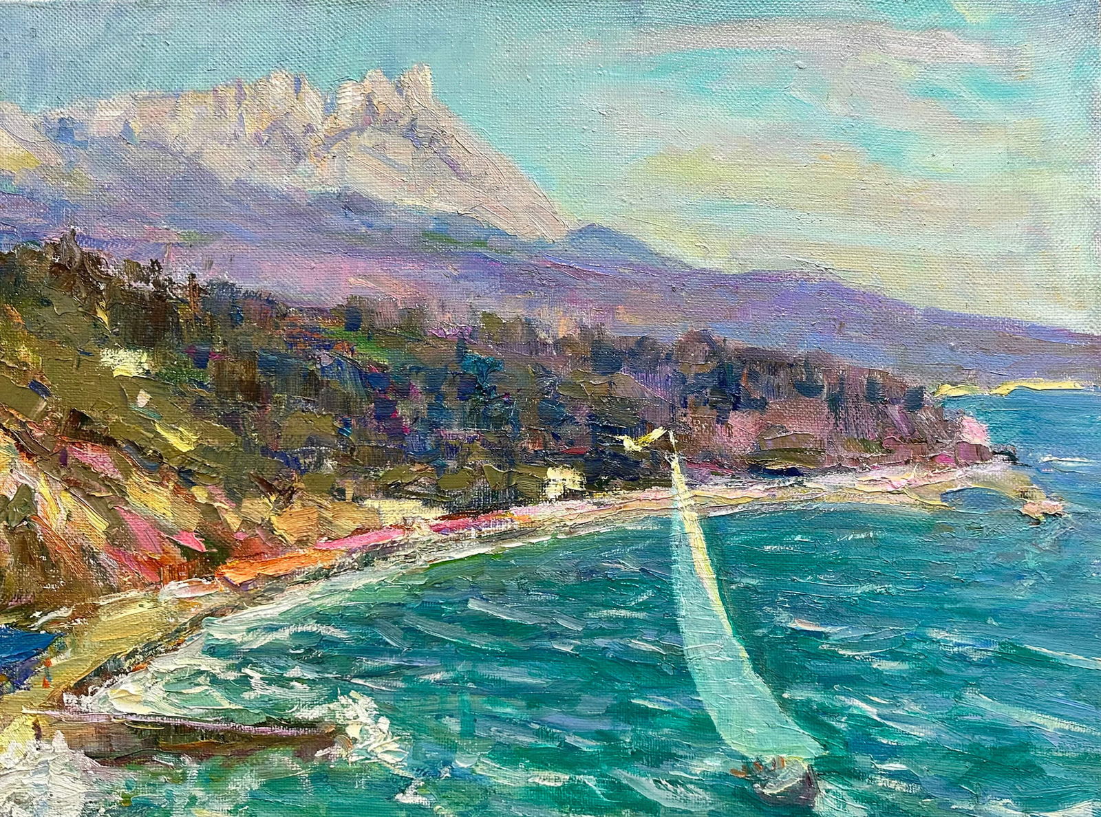 Fresh breeze - oil painting - 3