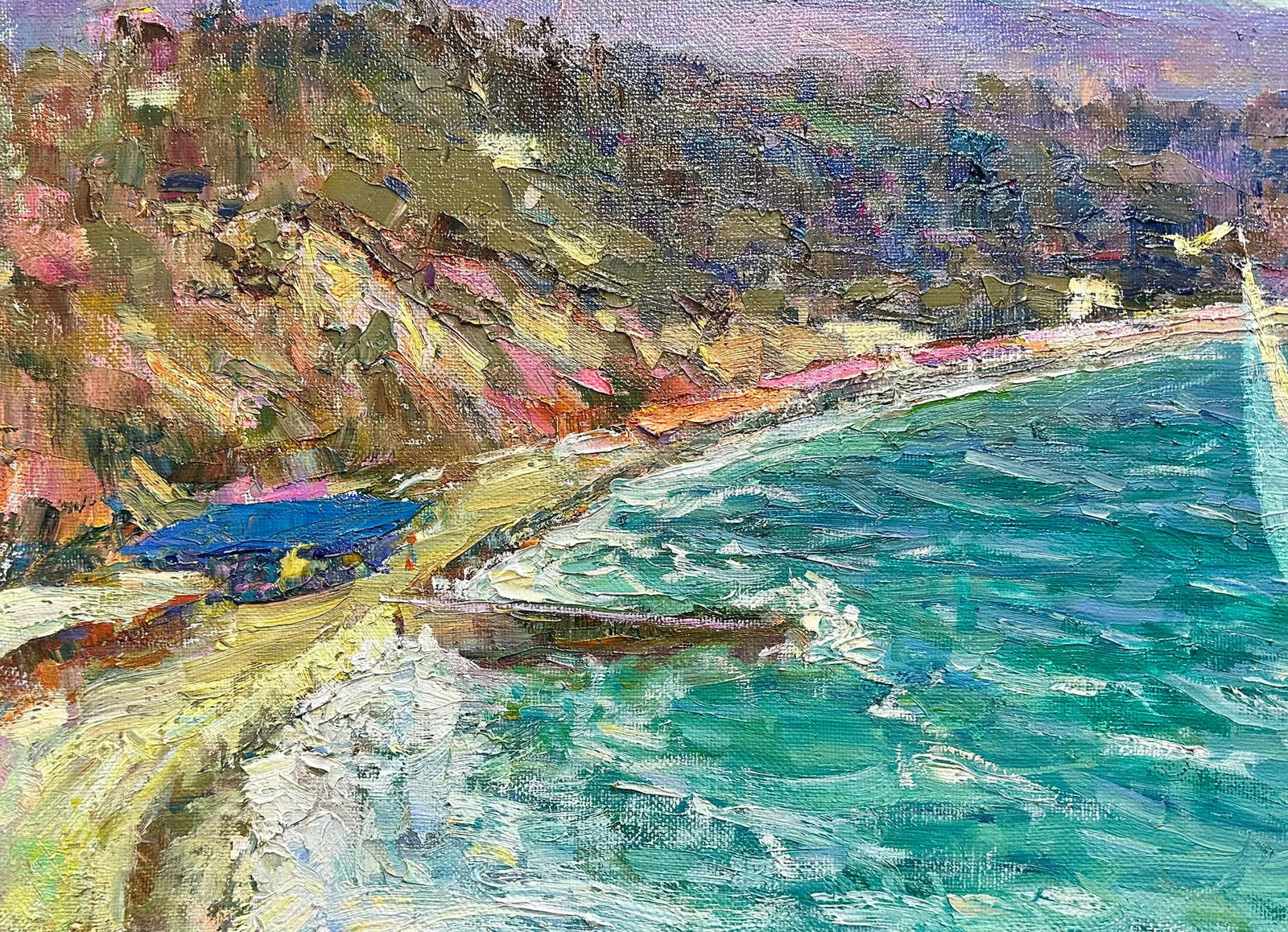 Fresh breeze - oil painting - 5