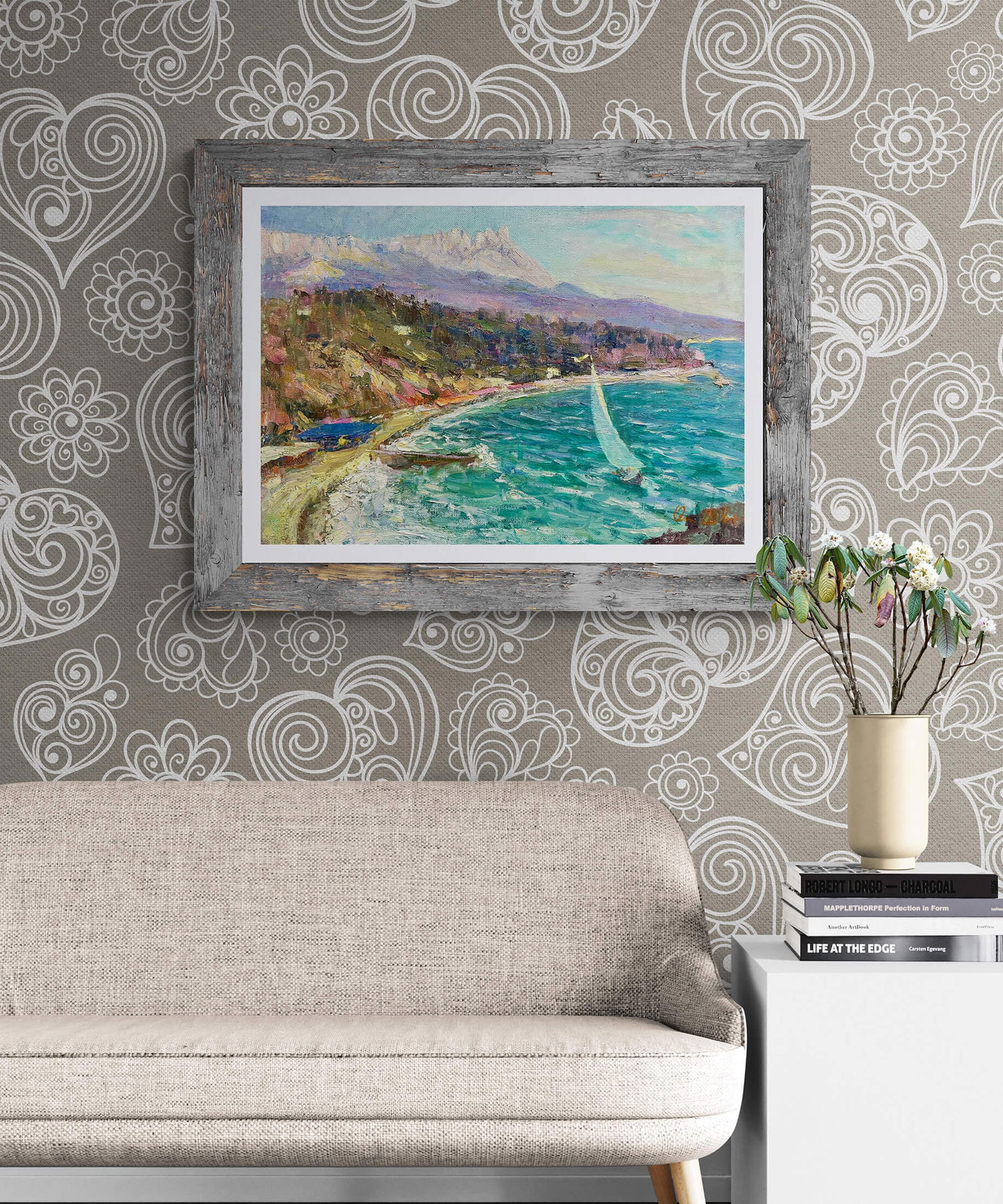 Fresh breeze - oil painting - 8