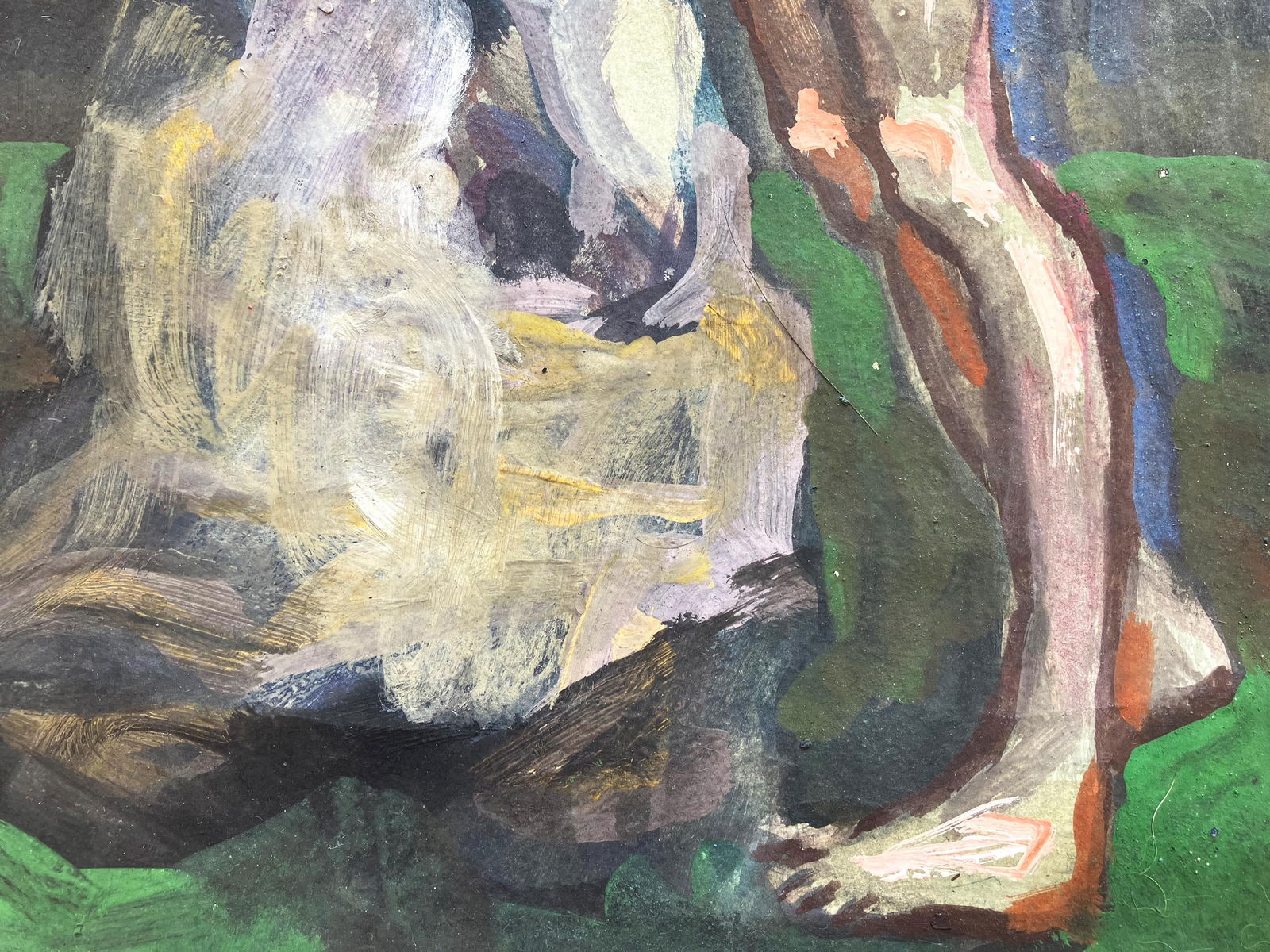 Venus and Cupid - watercolor - 4