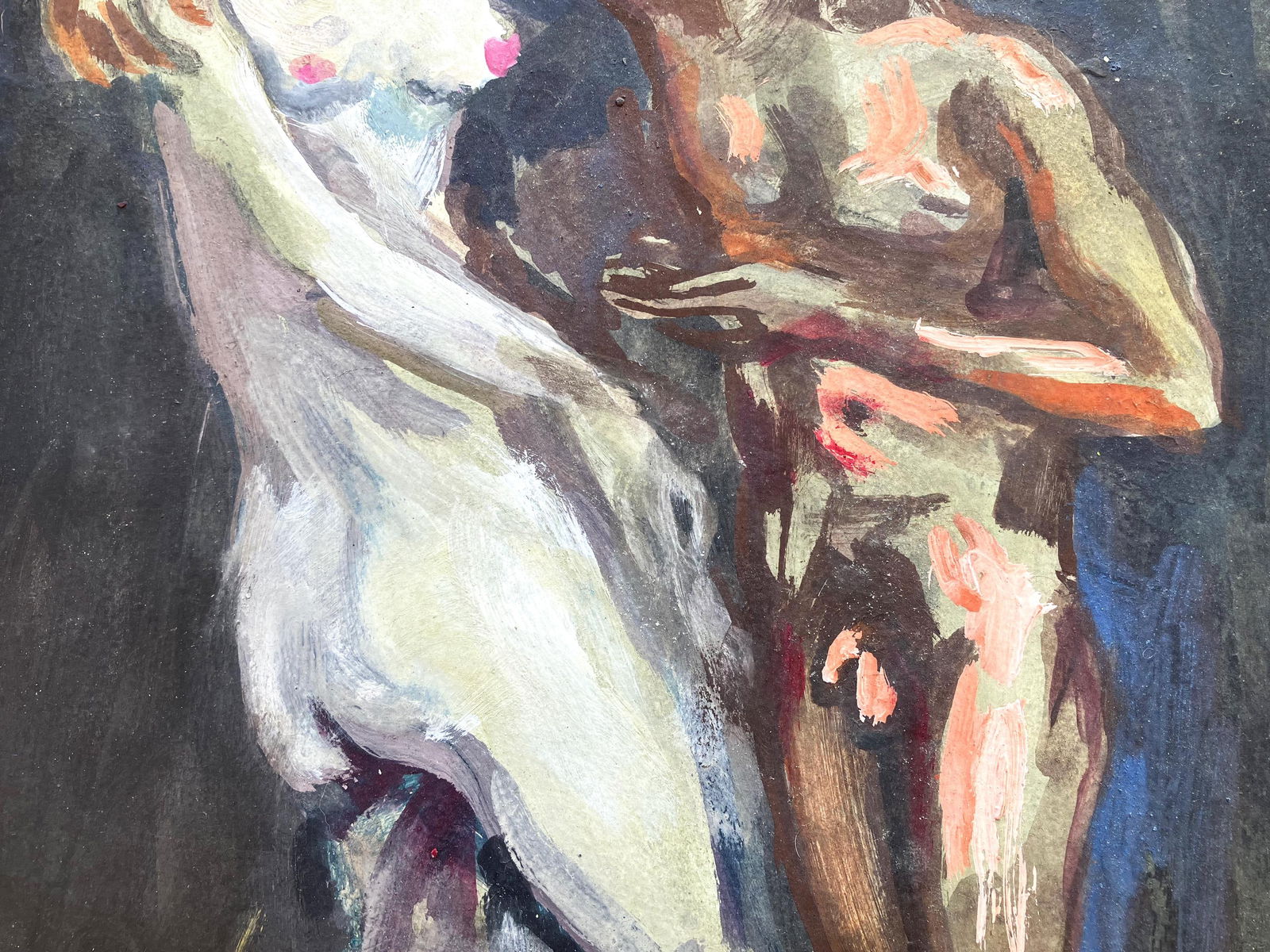 Venus and Cupid - watercolor - 6