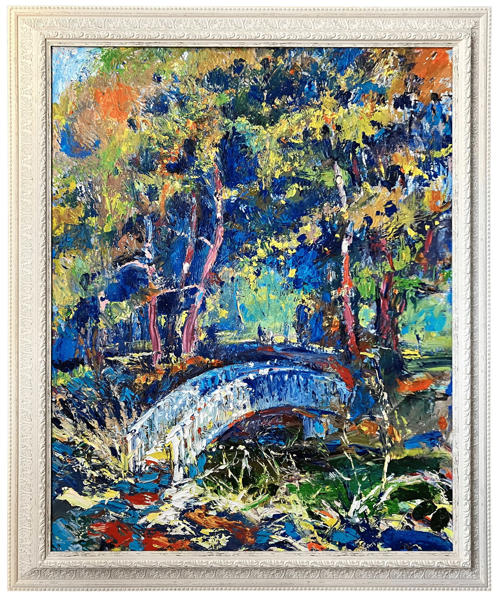 Walking in the park - oil painting (1 of 7)