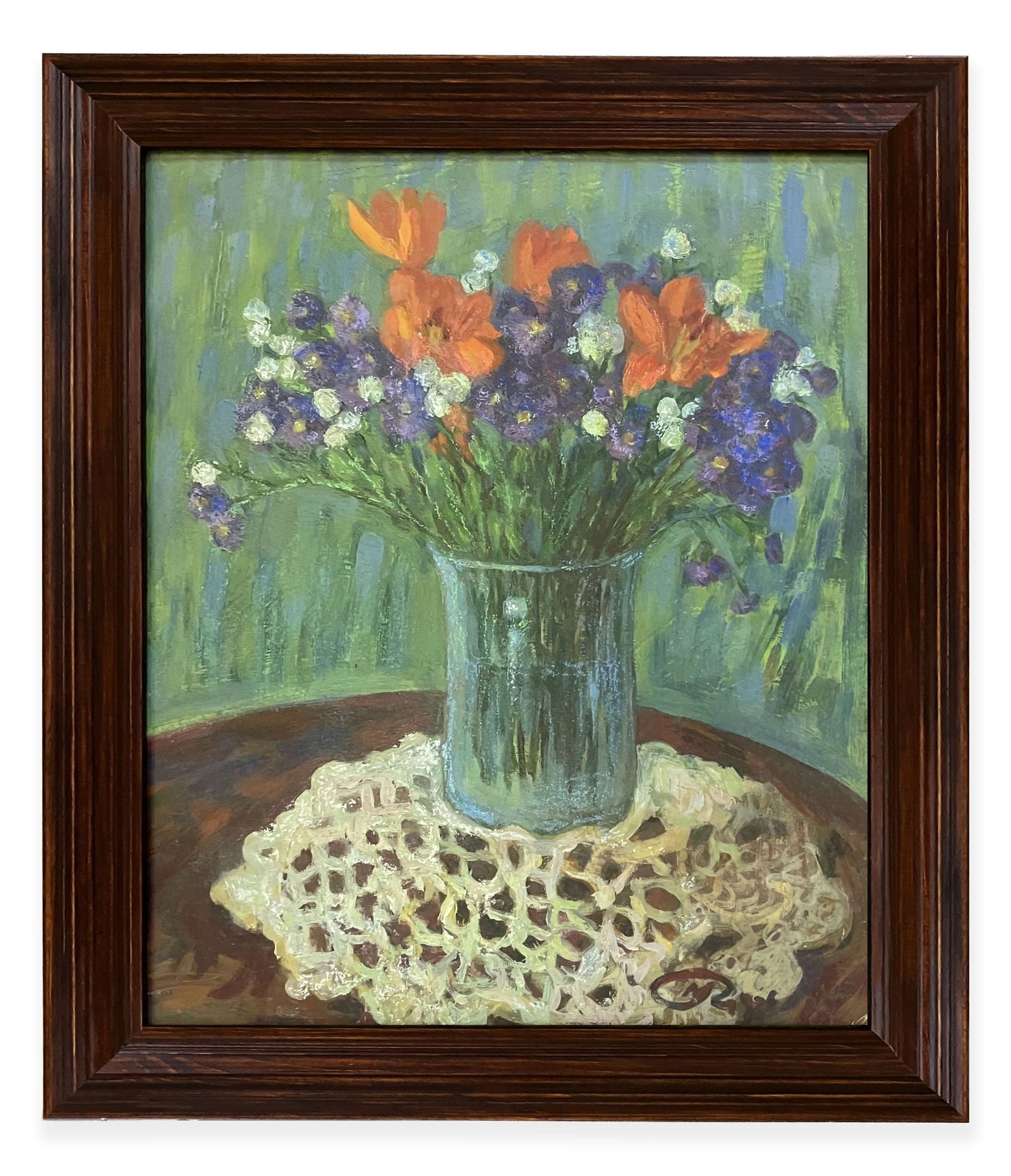 Bouquet - oil painting (1 of 6)