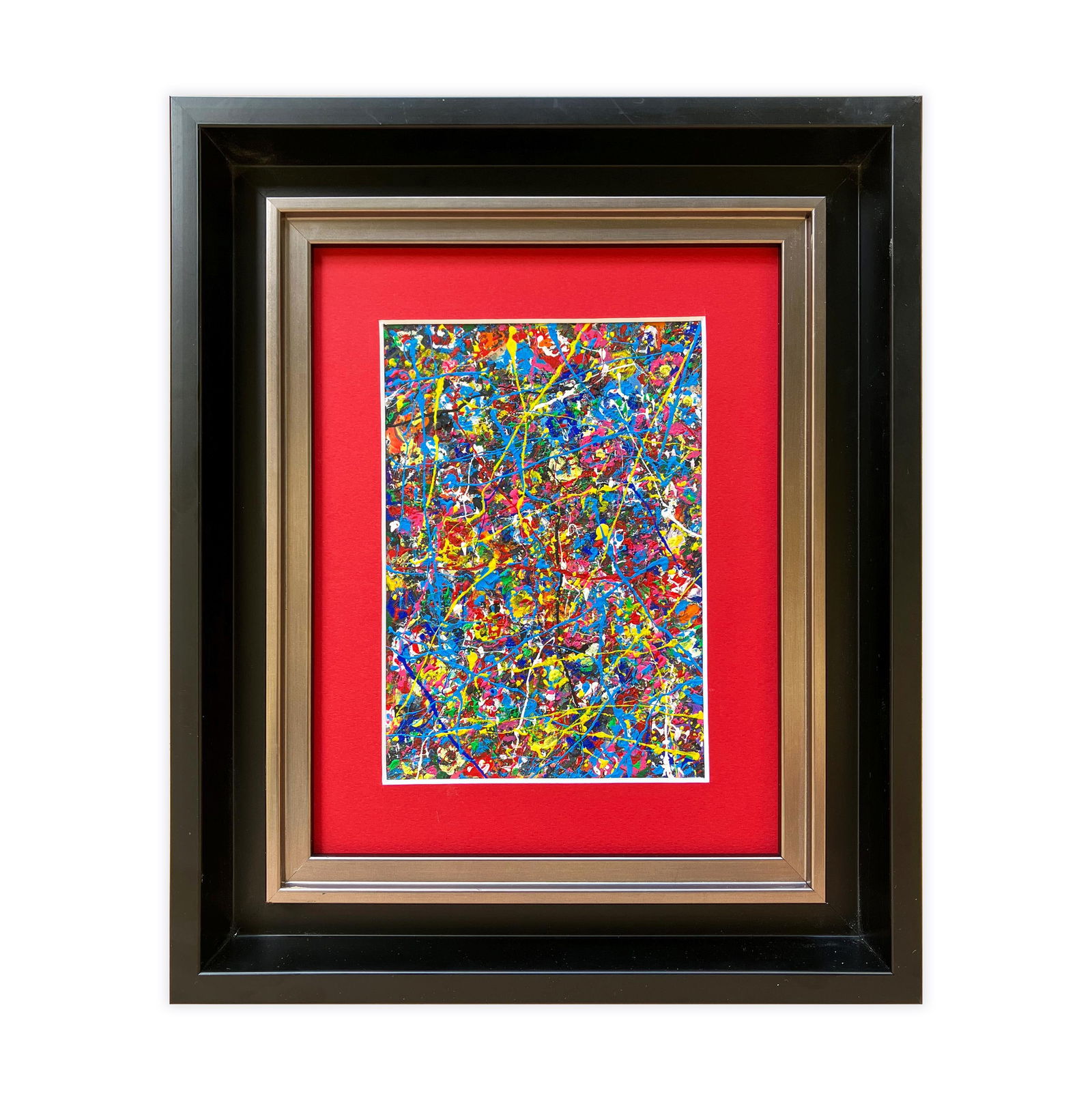 Chaos - acrylic painting (1 of 10)