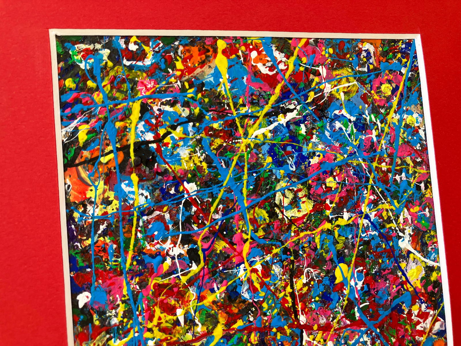 Chaos - acrylic painting - 9