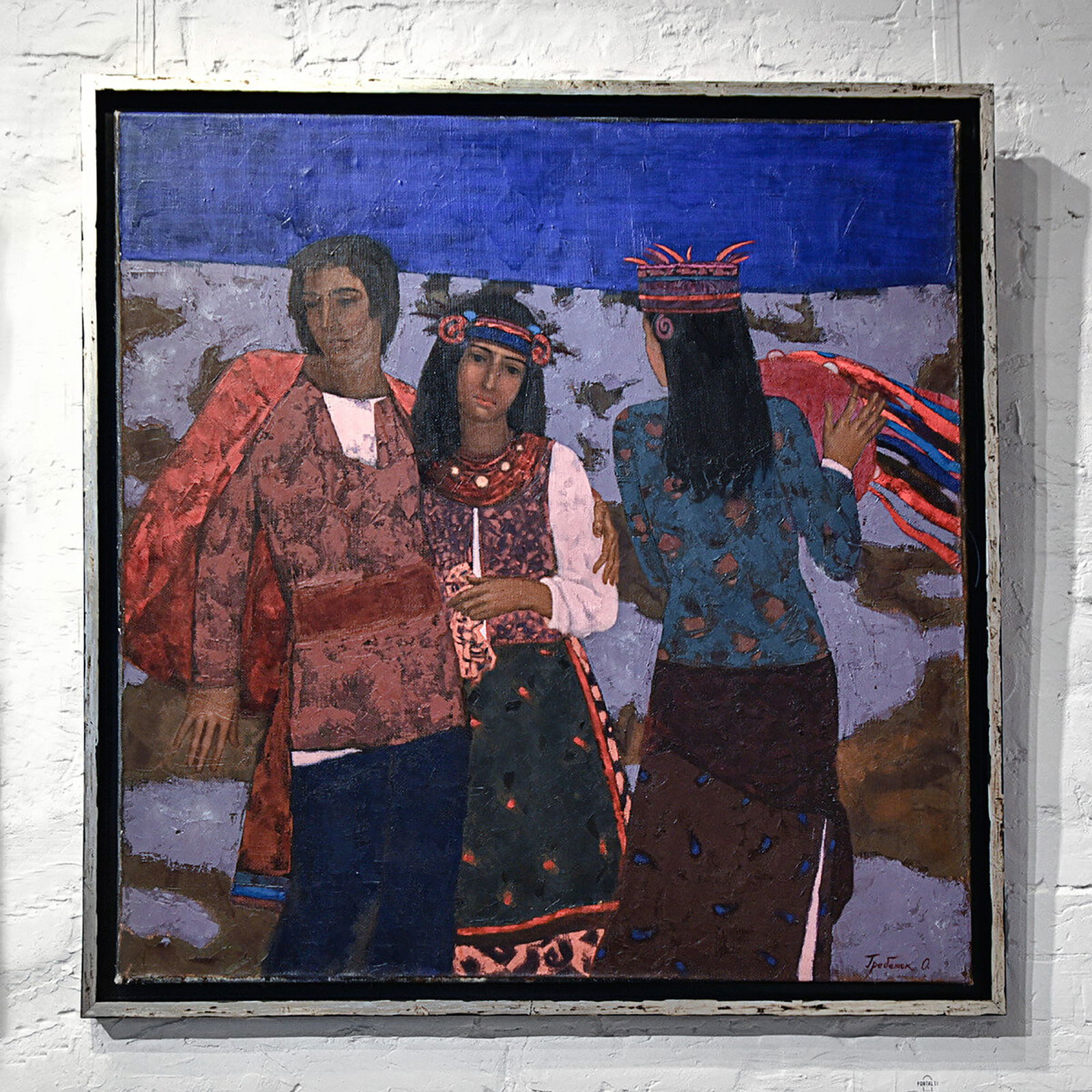 Christmas - oil painting (1 of 5)