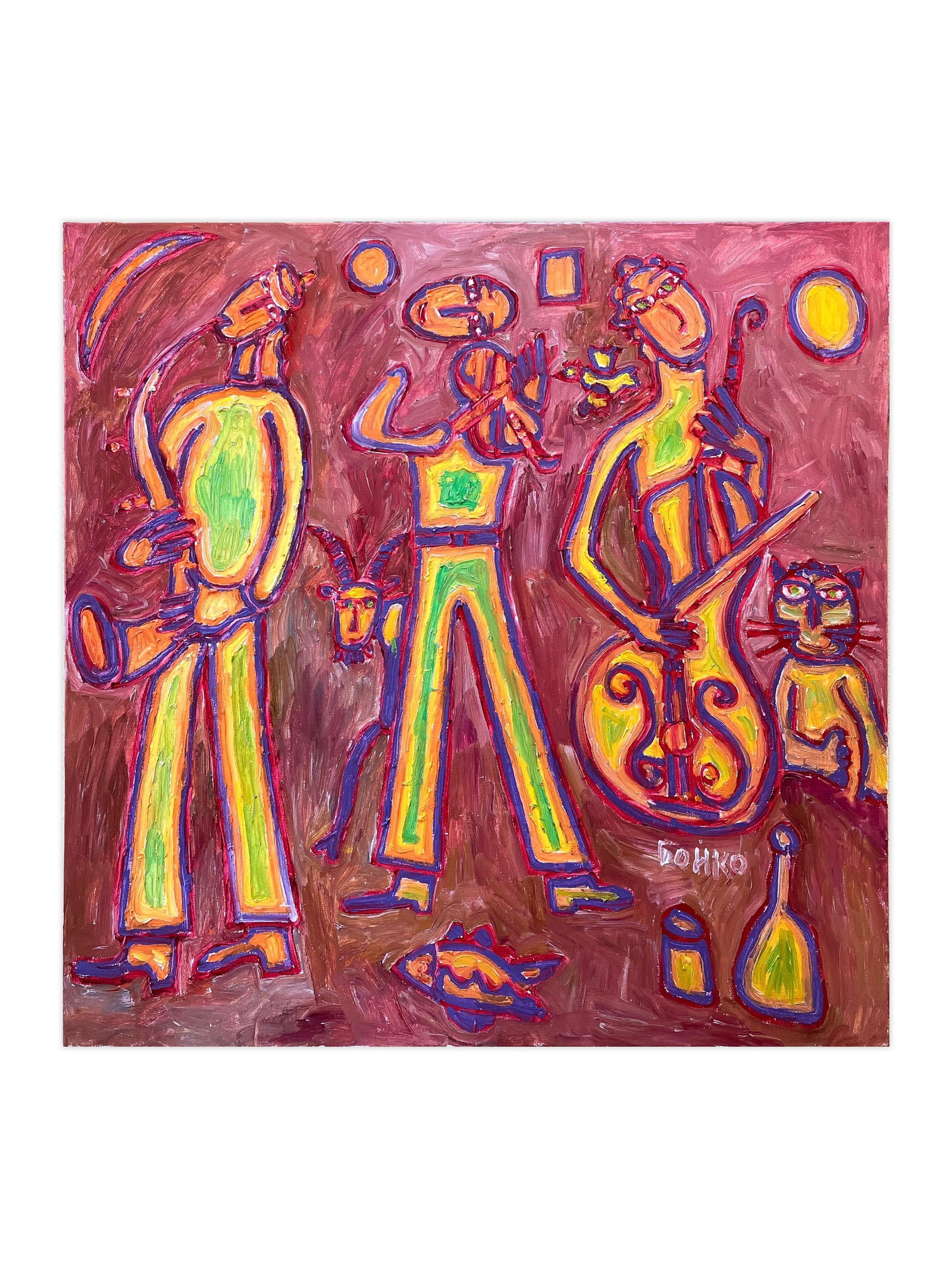 7:40 - oil painting - 7