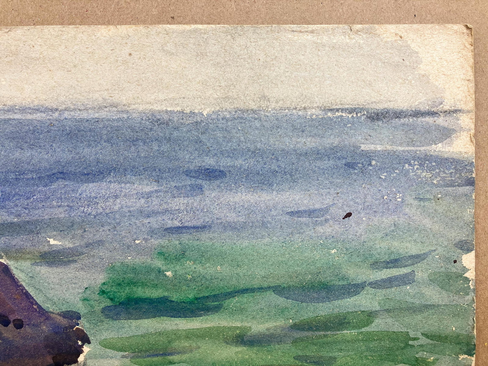 Seashore - watercolor - 6