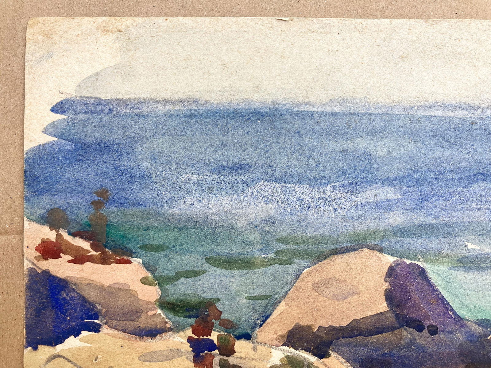 Seashore - watercolor - 7