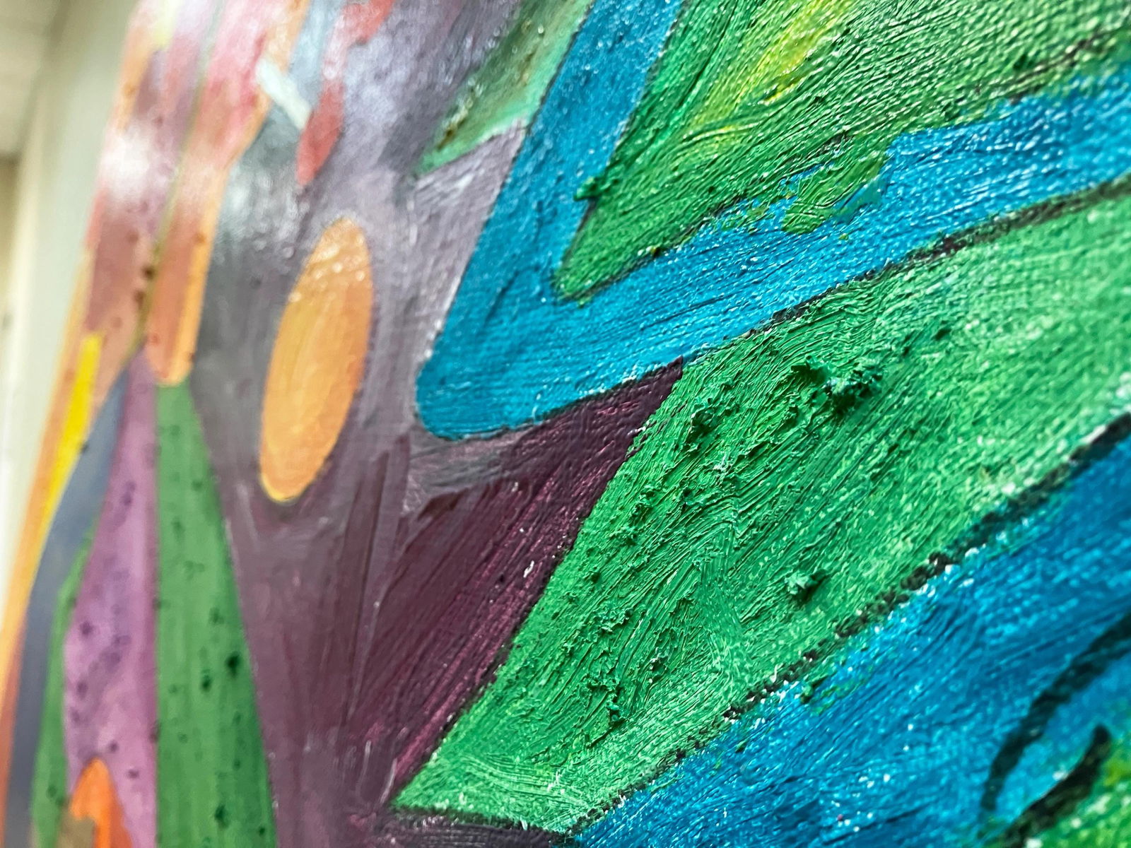 Forest - oil painting - 10