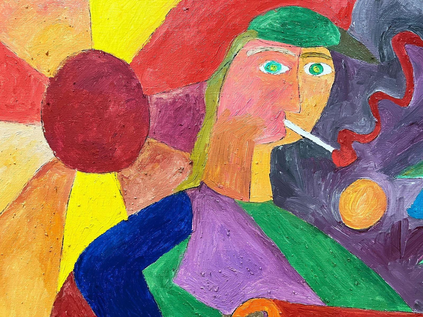 Forest - oil painting - 7