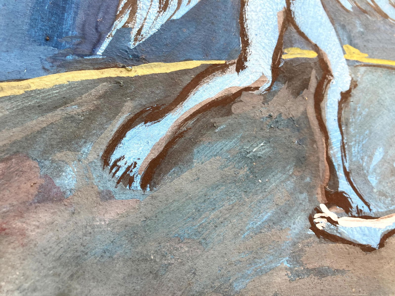 Conspiracy of Cupid and Venus - watercolor - 8