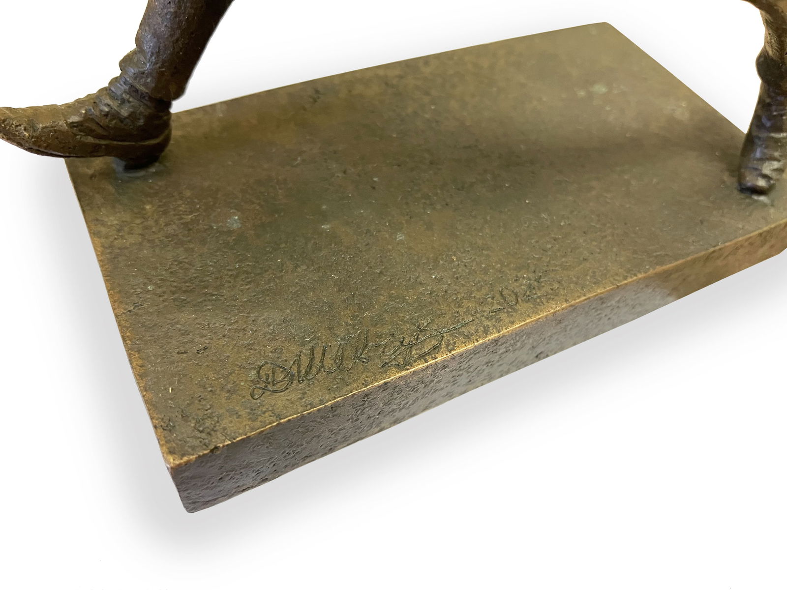 The Path to Success - bronze sculpture - 10