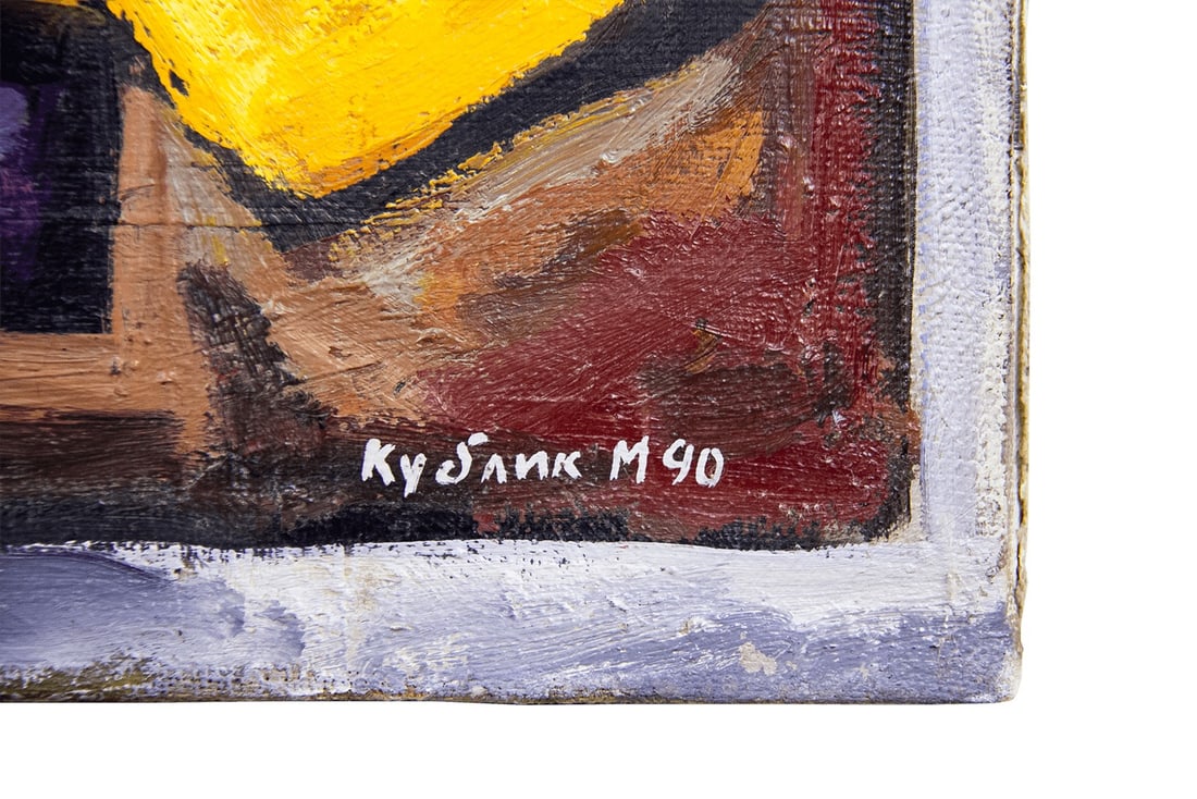 Gypsum vases - oil painting - 3